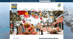 Desktop Screenshot of northtahoeevents.com